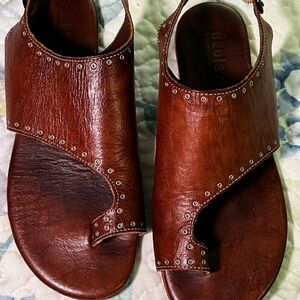 Bed Stu Misha Women's Brown Leather Sandals